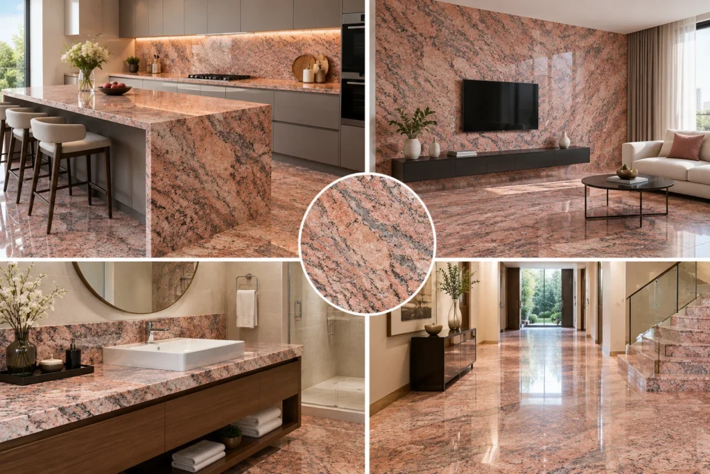 Best Chima Pink Granite Exporter