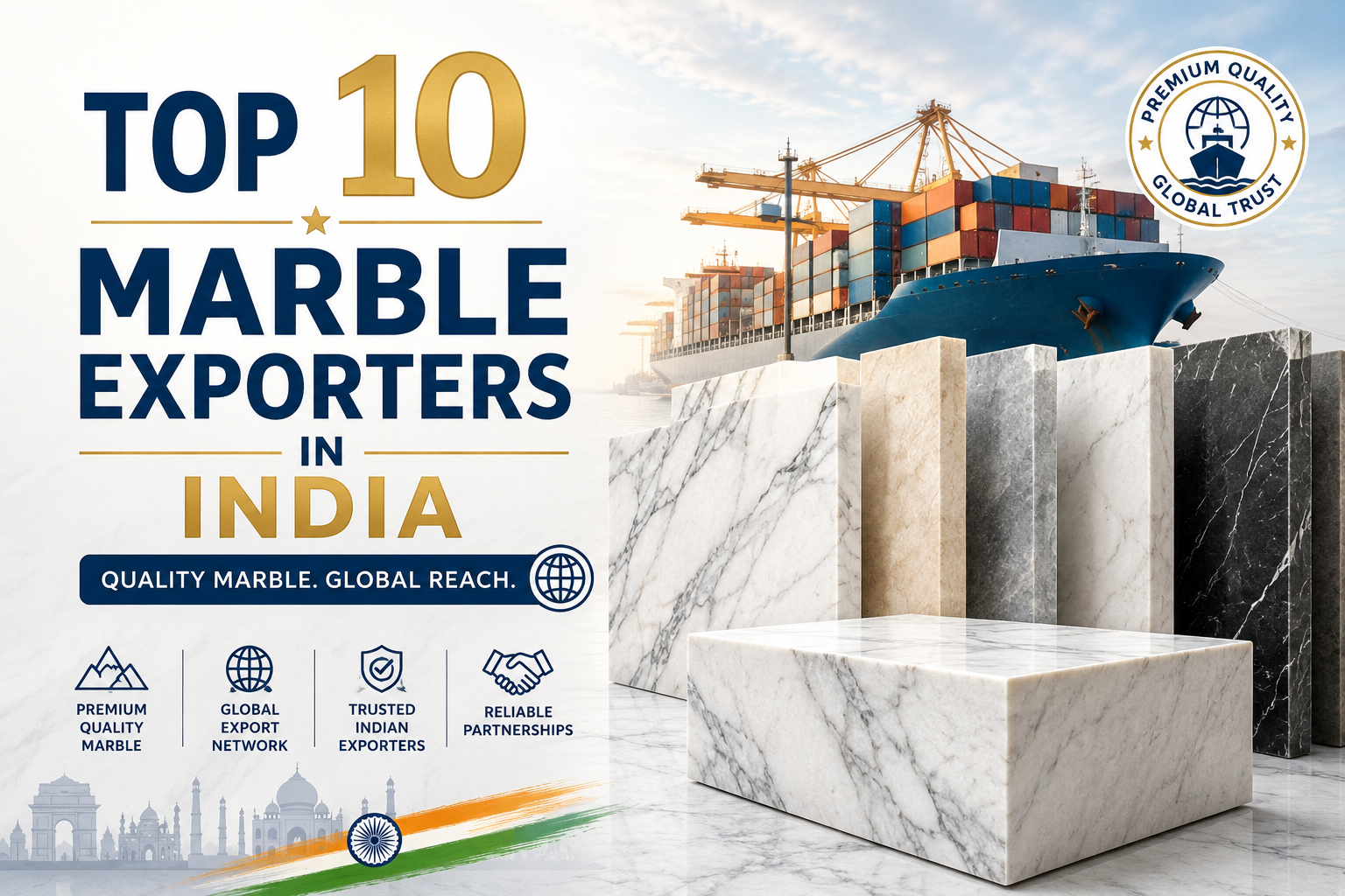 Top 10 marble exporters in India
