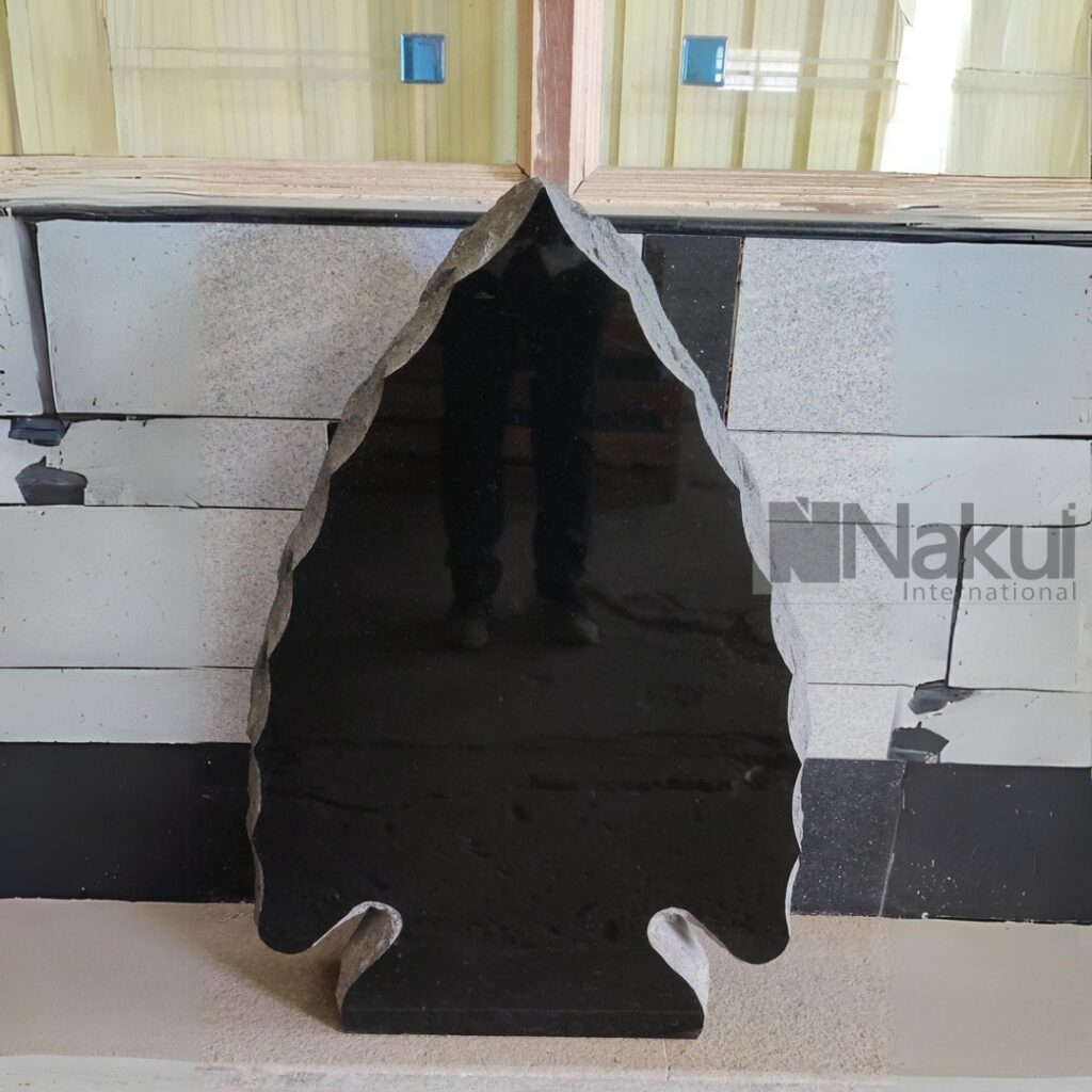 Black Granite Headstone Monument Black Granite Headstone Monument