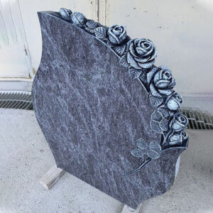 Vizag Blue Granite Headstone Monument