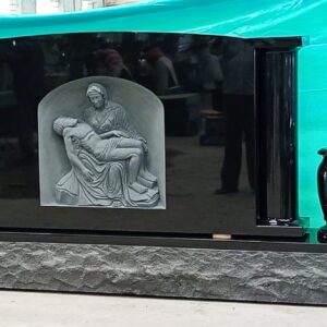 Absolute Black Granite Headstone