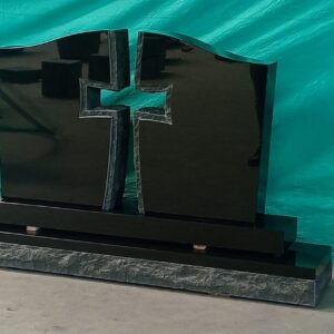 Absolute Black Granite Headstone