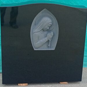 Absolute Black Granite Headstone