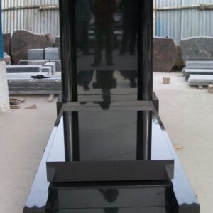 Absolute Black Granite Tombstone