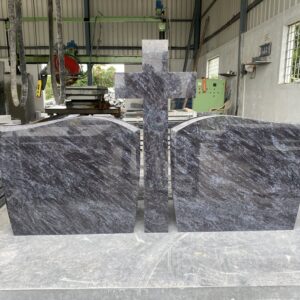 Vizag Blue Granite Tombstone