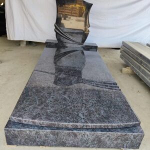 Vizag Blue Granite Tombstone