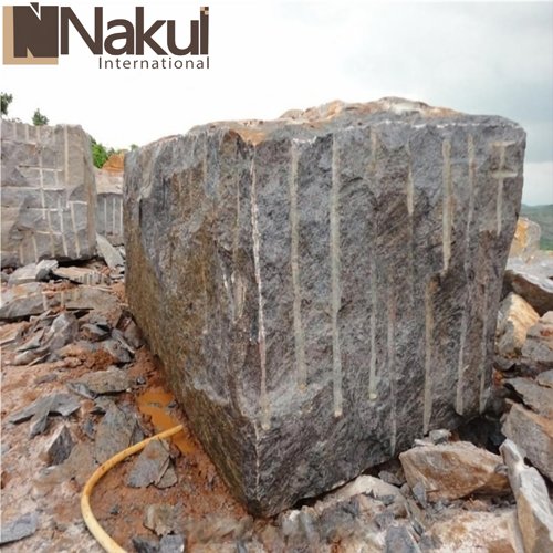 Raw granite blocks for stone processing