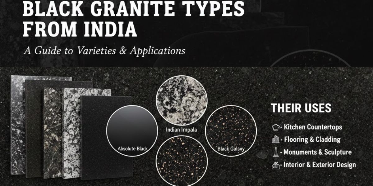 Black Granite Types from India and Their Uses