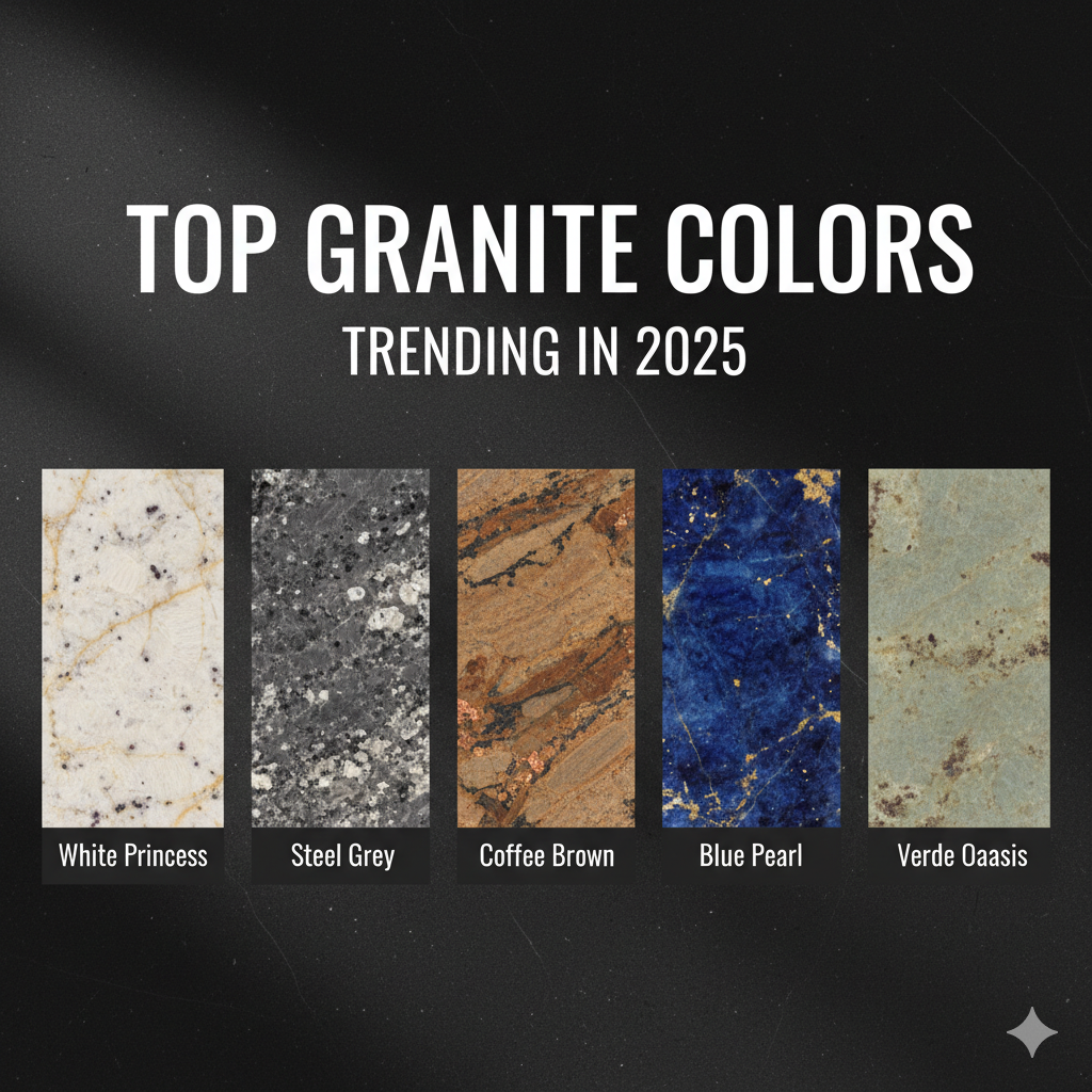 Top Granite Colors Trending in 2025