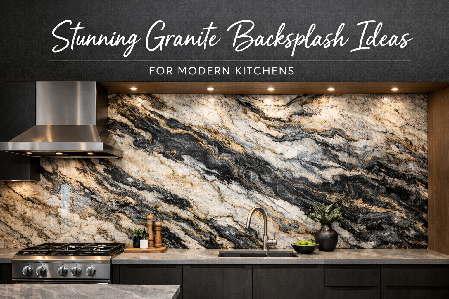 Stunning Granite Backsplash Ideas for Modern Kitchens