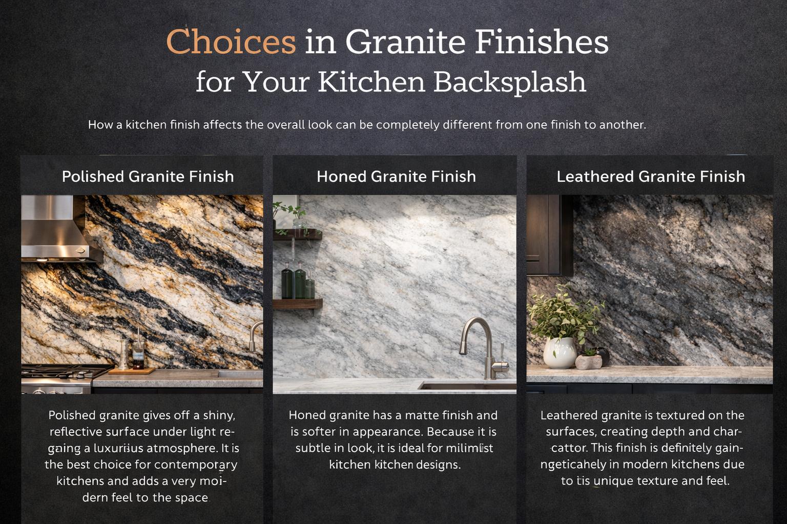 Stunning Granite Backsplash Ideas for Modern Kitchens