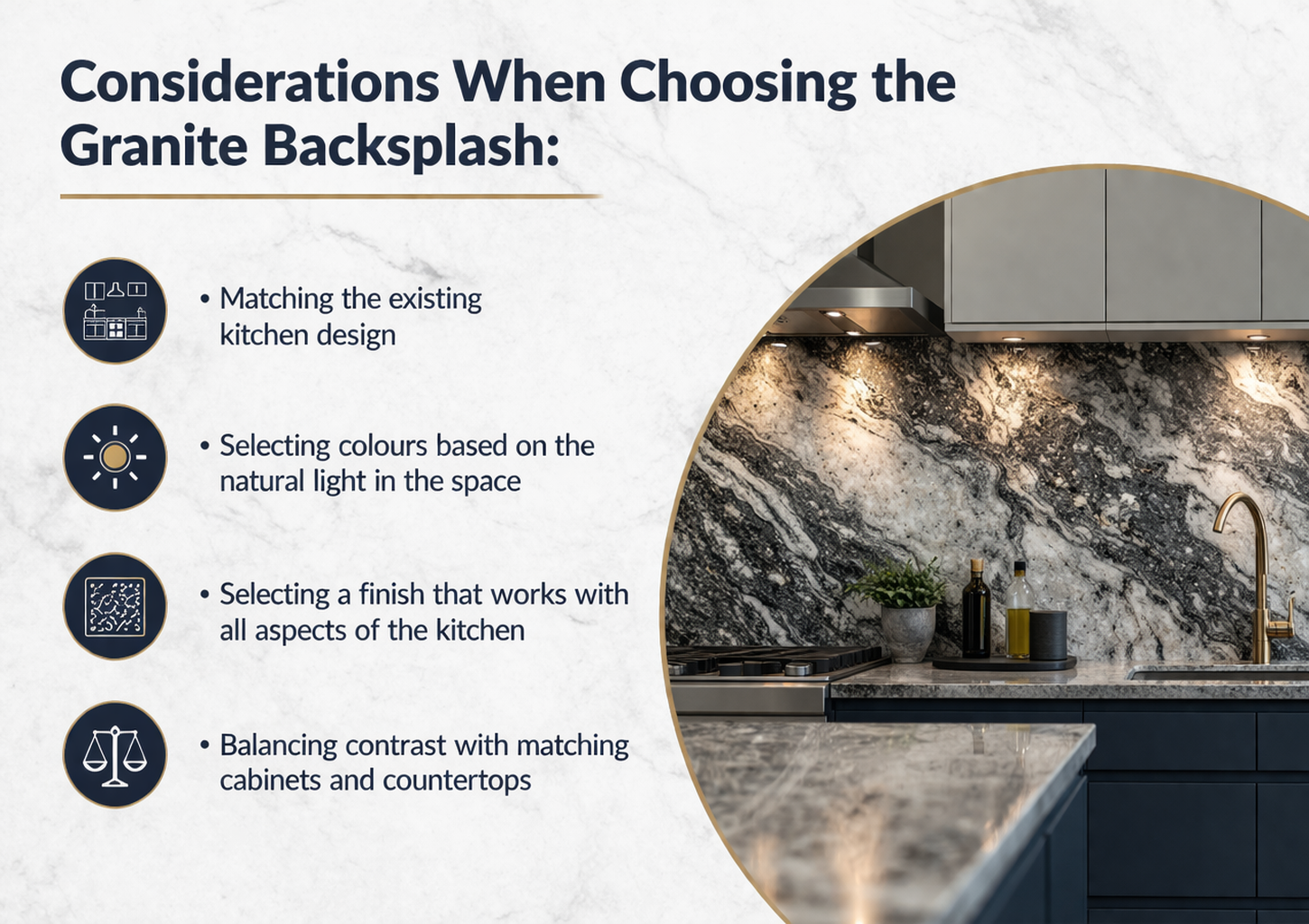 Stunning Granite Backsplash Ideas for Modern Kitchens