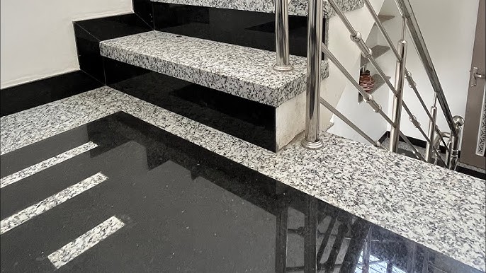 Durable granite flooring installation