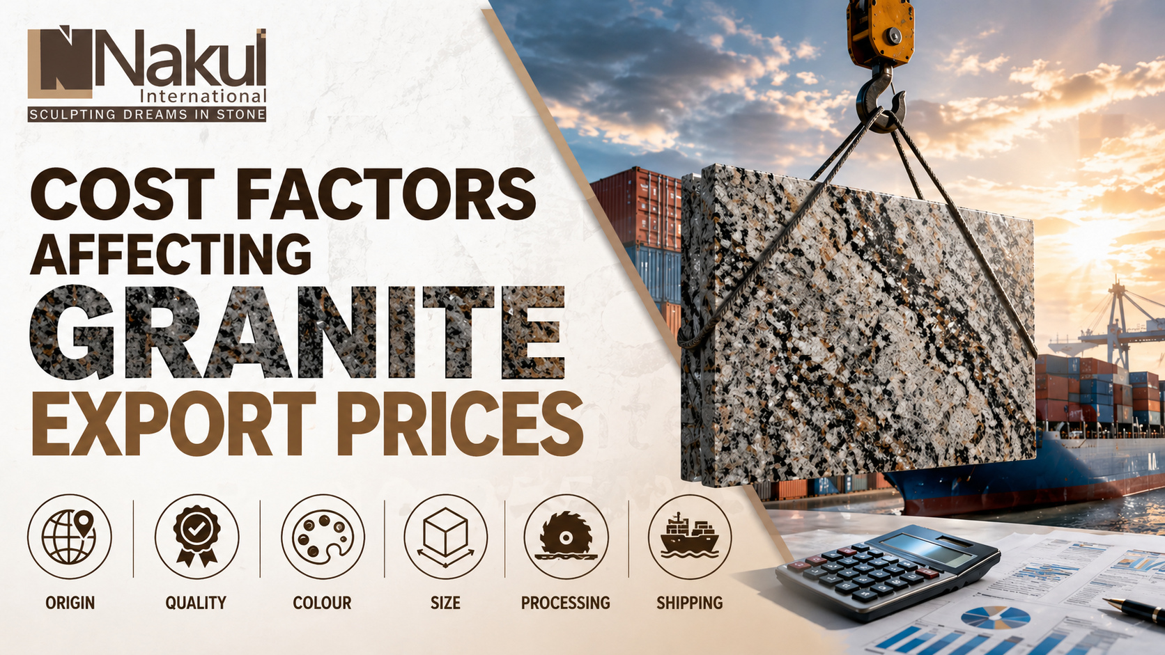 Cost Factors Affecting Granite Export Prices