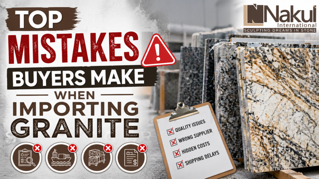 Top Mistakes Buyers Make When Importing Granite