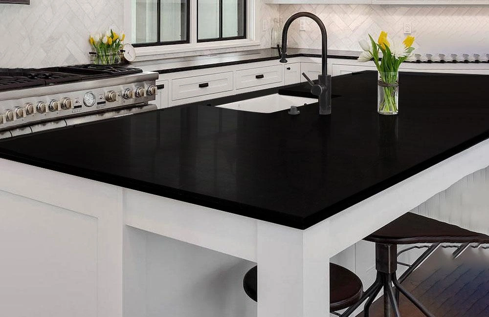 Indian granite used in kitchen countertops and flooring