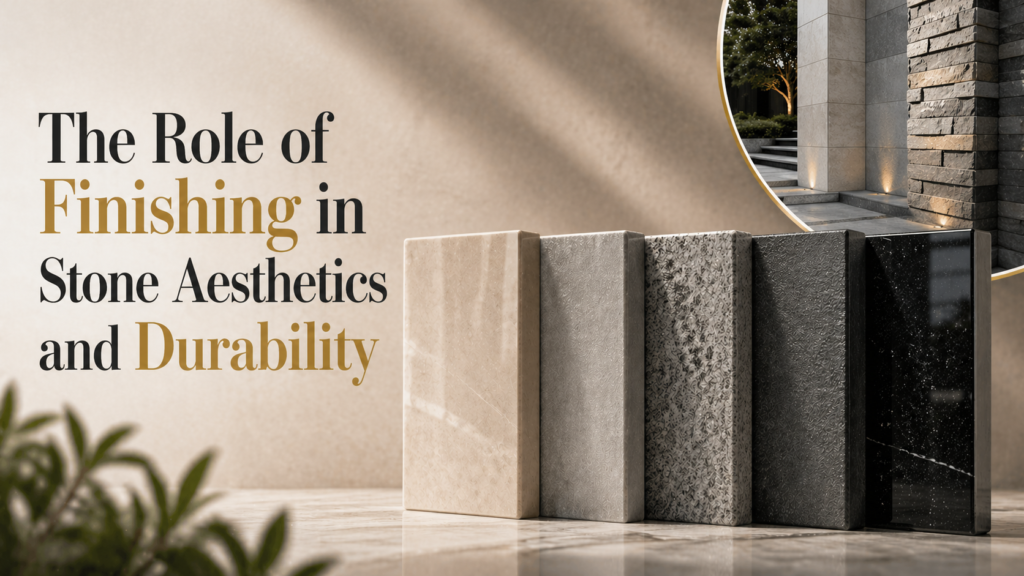 The Role of Finishing in Stone Aesthetics and Durability