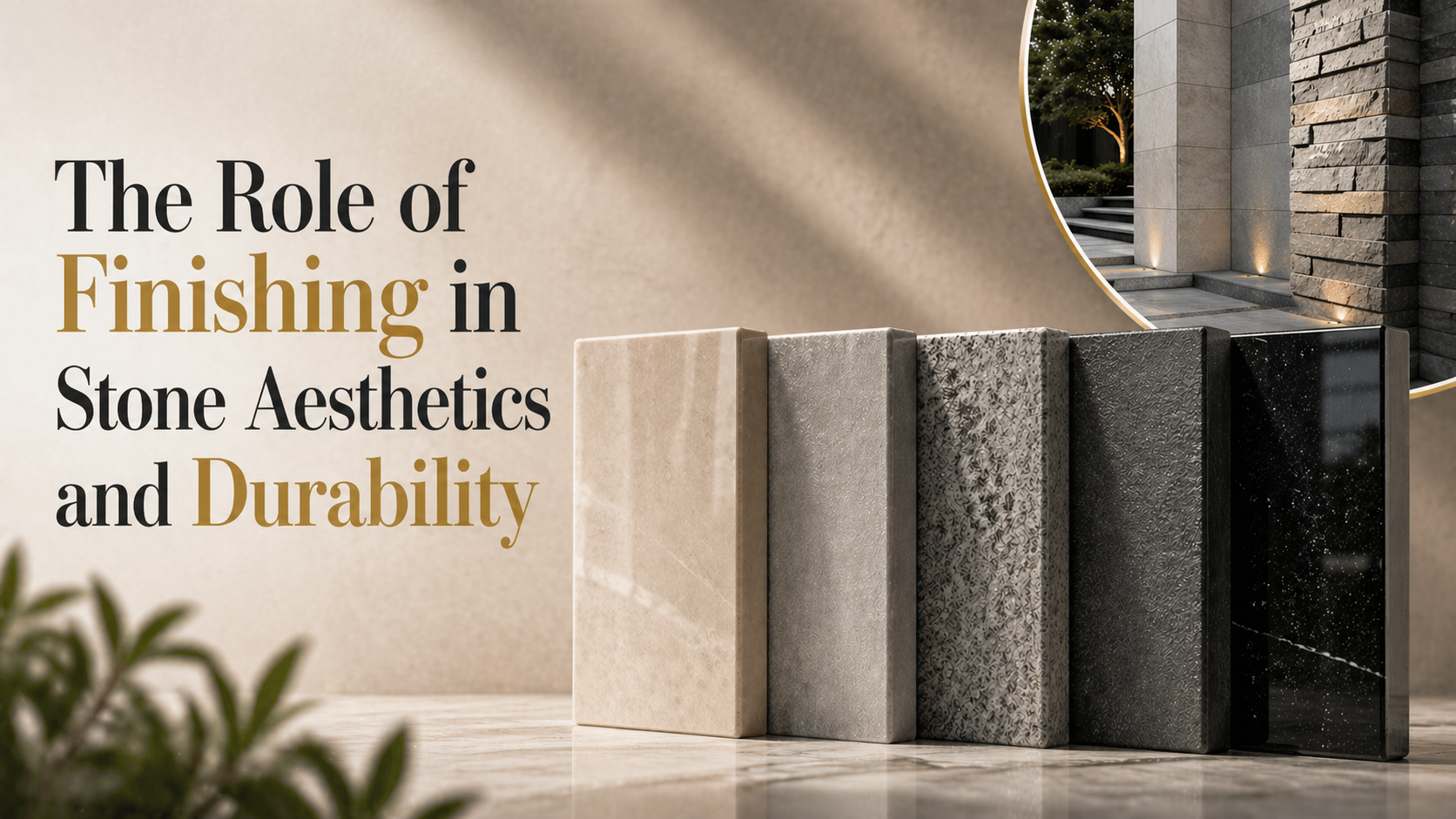 The Role of Finishing in Stone Aesthetics and Durability