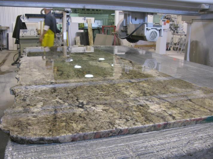 Reduce waste in stone cutting