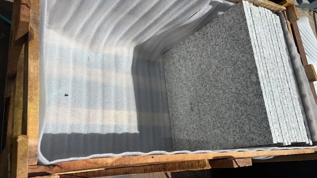 Safe granite transportation process
