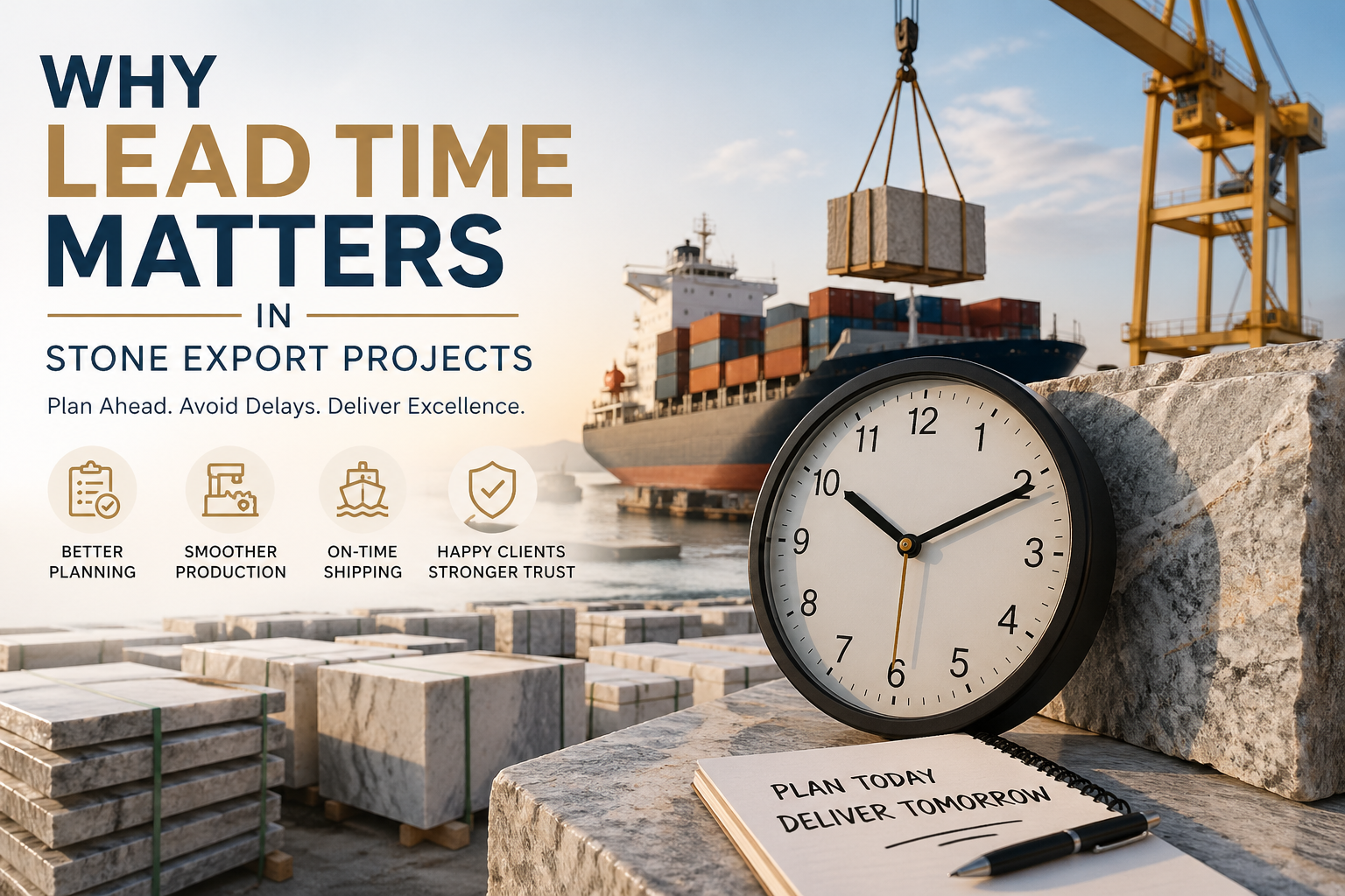 Why Lead Time Matters in Stone Export Projects