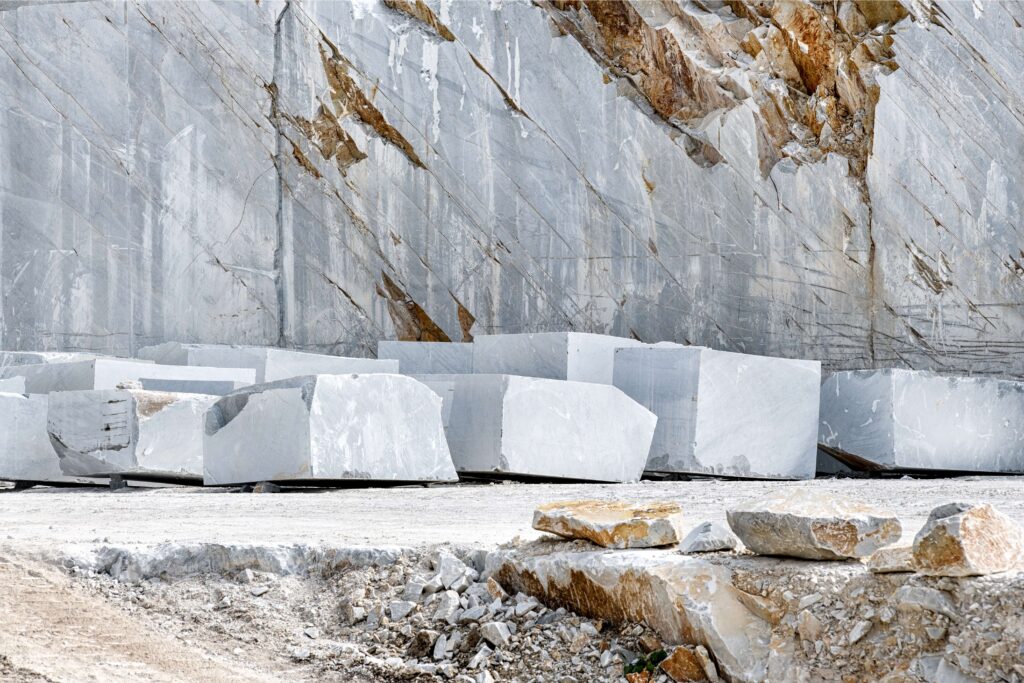 Stone export shipping process