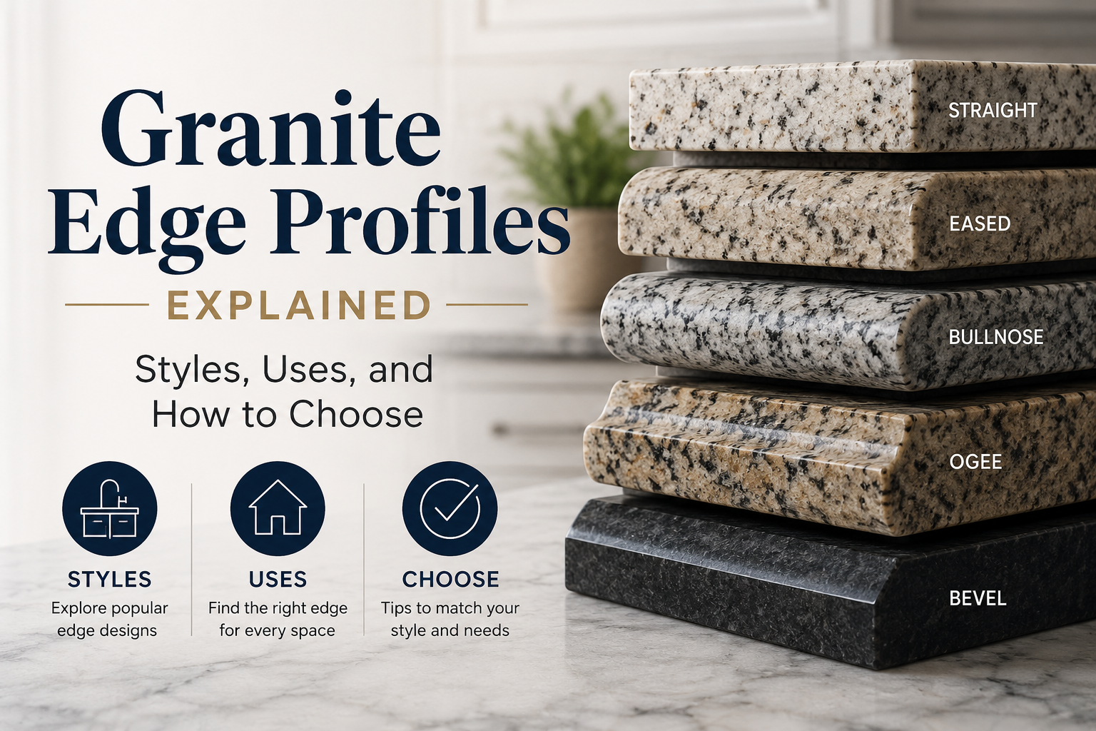 Granite Edge Profiles Explained
