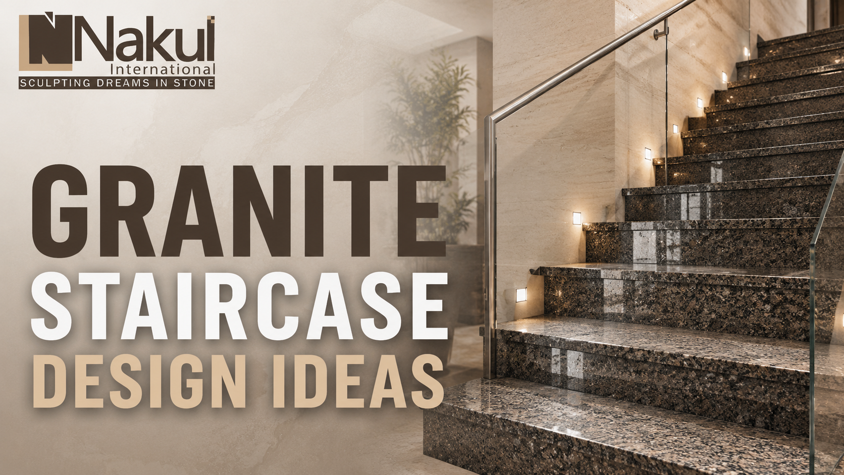 Granite Staircase Design Ideas