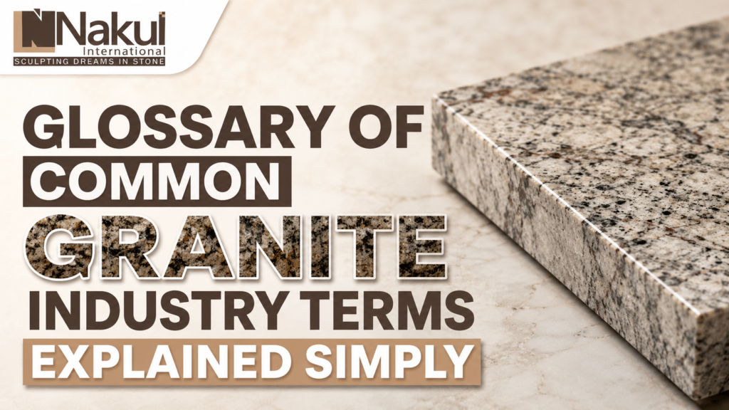 Glossary of Common Granite Industry Terms Explained Simply