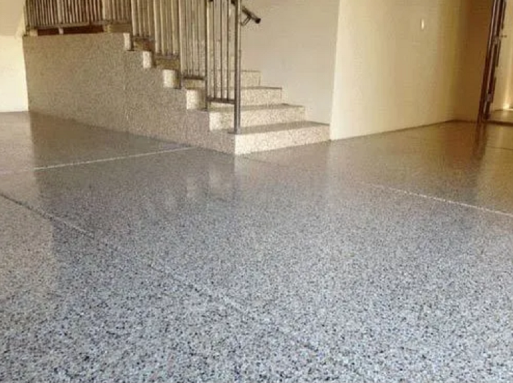 Commercial granite flooring modern interior