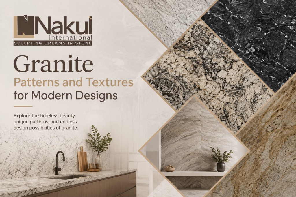 Granite Patterns and Textures for Modern Designs 