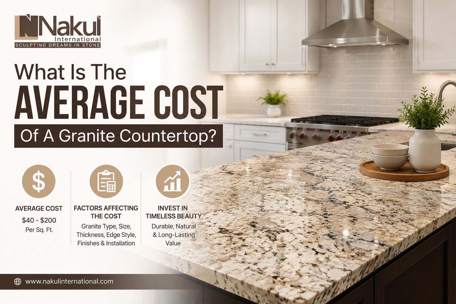 Granite countertop cost