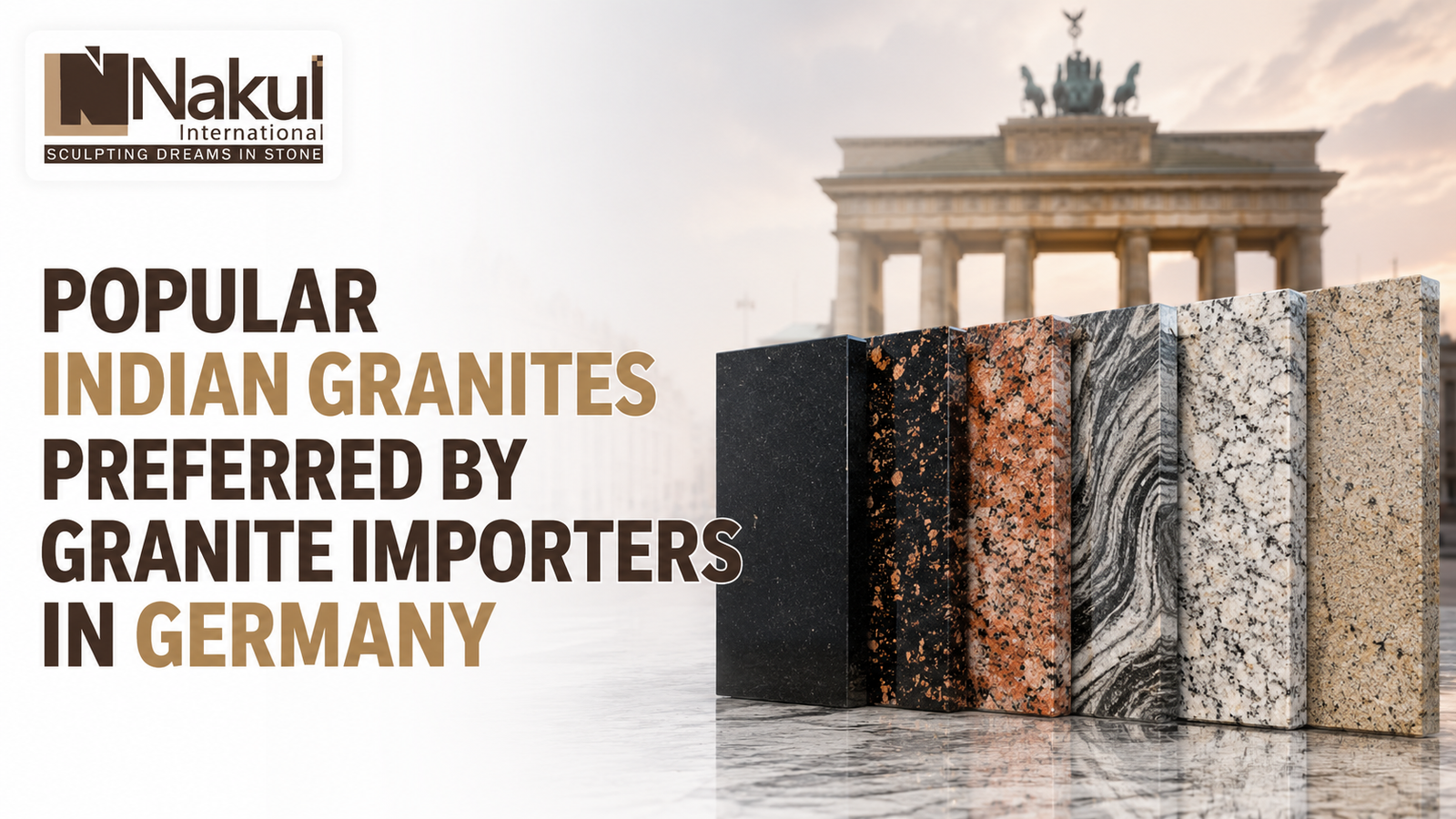 Popular Indian Granites Preferred By Granite Importers in Germany