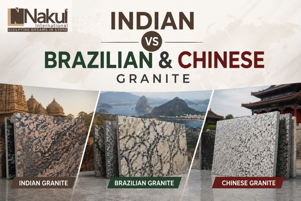 Indian vs Brazilian & Chinese Granite