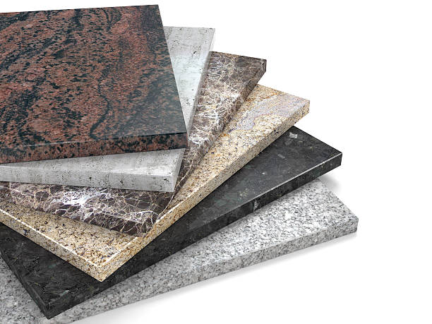 Artificial granite colour types and finishes