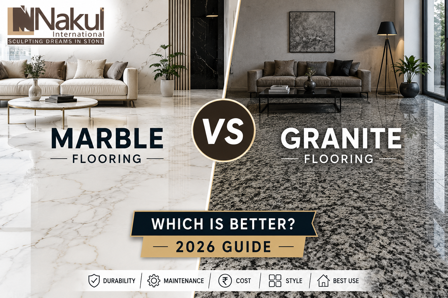 Marble vs Granite for Flooring Which Is Better